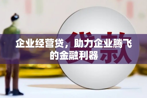 枋山企业经营贷，助力企业腾飞的金融利器