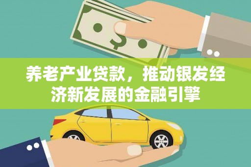 枋山养老产业贷款，推动银发经济新发展的金融引擎