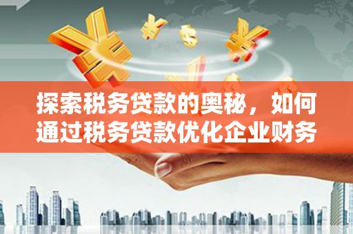 枋山探索税务贷款的奥秘，如何通过税务贷款优化企业财务