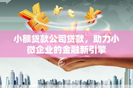 枋山小额贷款公司贷款，助力小微企业的金融新引擎