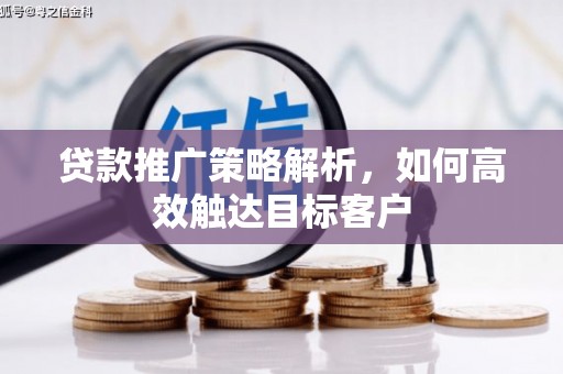 枋山贷款推广策略解析，如何高效触达目标客户