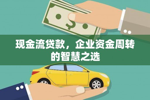 枋山现金流贷款，企业资金周转的智慧之选