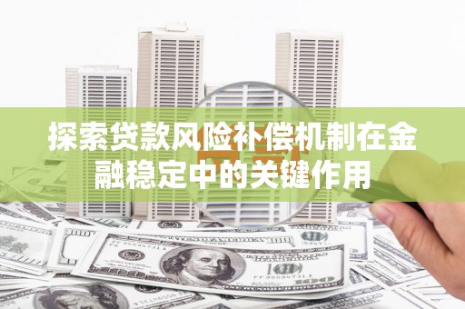 枋山探索贷款风险补偿机制在金融稳定中的关键作用
