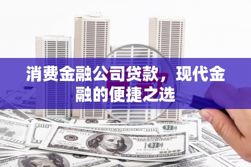 枋山消费金融公司贷款，现代金融的便捷之选