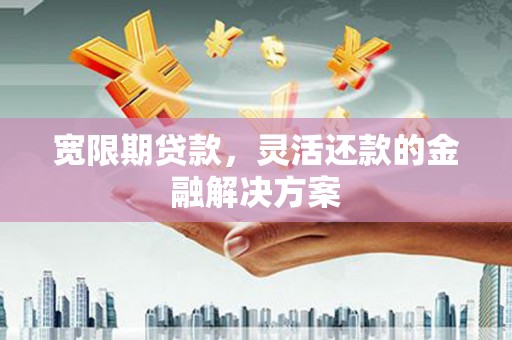 枋山宽限期贷款，灵活还款的金融解决方案