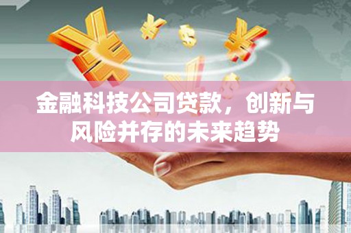 枋山金融科技公司贷款，创新与风险并存的未来趋势