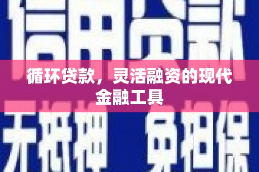 枋山循环贷款，灵活融资的现代金融工具