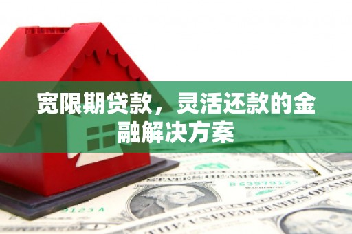 枋山宽限期贷款，灵活还款的金融解决方案