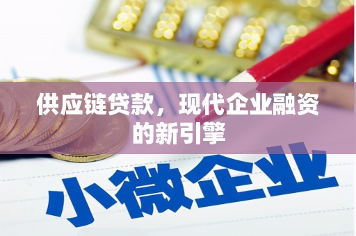 枋山供应链贷款，现代企业融资的新引擎