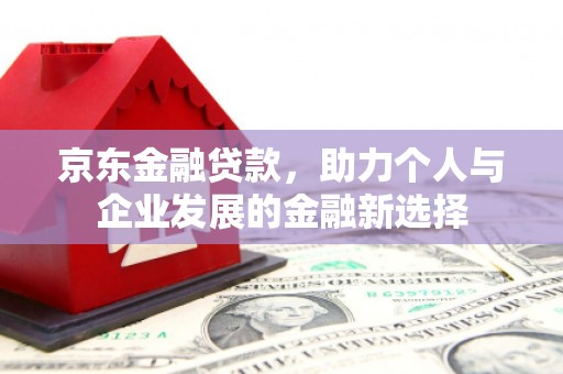 枋山京东金融贷款，助力个人与企业发展的金融新选择