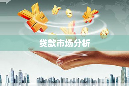 枋山贷款市场分析