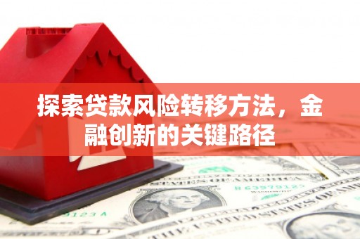 枋山探索贷款风险转移方法，金融创新的关键路径