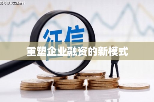 枋山重塑企业融资的新模式